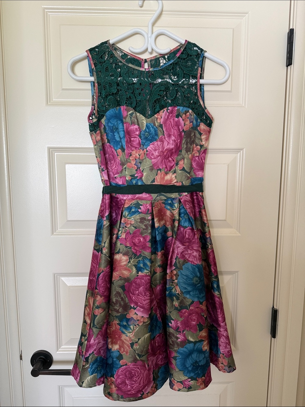 Vibrant Floral Dress